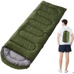 Sac de couchage 1kg confortable surdimensionné 210x75cm adapté adultes sac de couchage imperméable avec ... Sac de couchage 1kg confortable surdimensionné 210x75cm adapté adultes sac de couchage imperméable avec ...