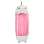 Sac de couchage 50x130cm convertible licorne rose