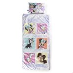 Sac de couchage disney minnie mouse avec oreiller intgr ensemble couverture et oreiller.