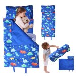 Sac de couchage pour enfants - 120 * 50cm - avec oreiller et couverture - avec poigne - adapt  la ...