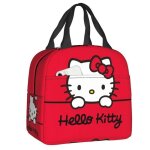 Sac  djeuner hello kitty cat - glacire tanche - bote  bento isotherme thermique pour femmes et ...