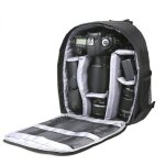 Sac � dos pour appareil photo sac de camping �tanche et r�sistant aux chocs - petitgris