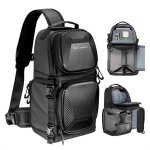 Sac � dos appareil photo - k&f concept - sac � bandouli�re photographe compatible avec canon / nikon ...