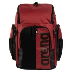 Sac  dos - arena - spiky iii 45 - hydrofuge - 45l - rouge avec poches supplmentaires