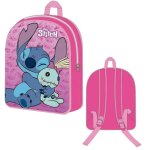 Sac � dos stitch disney rose 30 cm - collection officielle - couleur:rose taille:taille unique - rose ...