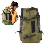 Sac � dos pour chien randonn�e sac a dos de transport pour chat chien double sac � dos pour animaux jusqu� ...