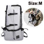 Sac à dos pour chien réglable et ventilé pour un transport confortable des petits animaux Sac à dos pour chien réglable et ventilé pour un transport confortable des petits animaux