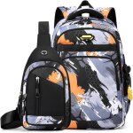 Sac a dos college ado garcon de 2 pièces grand cartable garcon primaire sacs à dos pour enfant impermeablepour ... Sac a dos college ado garcon de 2 pièces grand cartable garcon primaire sacs à dos pour enfant impermeablepour ...