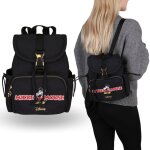 Sac  dos disney mickey mouse noir pour femmes petit sac  dos de ville pour jeunes pour les voyages