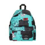 Sac  dos eastpak day pakr - basquiat vert noir - basquiat vert noir