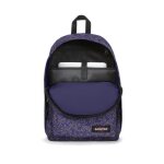 Sac  dos - eastpak - out of office - bleu - cuir et synthtique - 33x29x3 cm