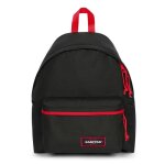 Sac  dos eastpak padded pakr kontrast scarlet 1 compartiment