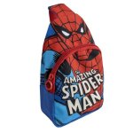 Sac � dos enfant - spiderman - 23x13x7 cm - 100% polyester - bandouli�re - bleu