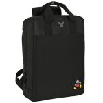 Sac  dos enfant - safta - mickey premium - 29x39x12cm - connecteur usb - confort ergonomique