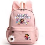 Sac � dos - gabbys dollhouse - gabby chat - rose p�le - design tendance - grande capacit�