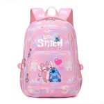 Sac  dos garcon fille enfants stitch durable rglable sac  dos cartable pour enfants pour lcole primaire ...