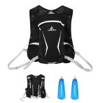 Sac � dos gilet de course sur sentier con�u avec 2 bouteilles deau souples de 500 ml bretelles r�glables ...