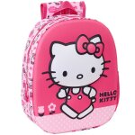 Sac  dos hello kitty rose 3d 33 cm maternelle