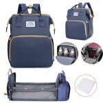 Sac � dos � langer pour b�b� + matelas � langer sac de couches en oxford grand capacit� pour ranger de ...