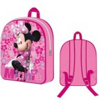 Sac  dos - arlis - minnie disney - 30 cm - enfant fille - rose