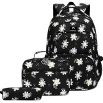 Sac a dos mtowsuc 2321 - 1 fille 3 pices avec trousse et sac isotherme fille pour scolaire collge et ...
