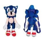 Sac  dos en peluche sonic / 45 cm poupe de dessin anim jouet en peluche anime sac dcole pour enfants ...