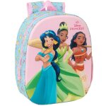 Sac � dos princesses disney 3d rose 33 cm ? maternelle (jusqu� 5 ans)