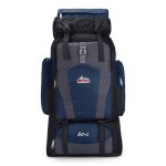 Sac  dos de randonne ecelen sports - sac dalpinisme grande capacit 80 l - bleu fonc