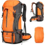 Sac  dos de randonne impermable durable 70 l avec housse de pluie sac  dos lger pour sports de plein ...