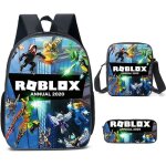 Sac � dos roblox pour gar�ons avec bo�te � d�jeuner et trousse � crayons sac � dos d�cole sac � dos pour ...