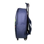 Sac  dos  roulettes 32 cm maternelle super mario bleu