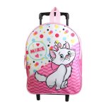Sac à dos à roulettes - bagtrotter - marie rose - pour enfant - dimensions l25 x l12 x h32 cm Sac à dos à roulettes - bagtrotter - marie rose - pour enfant - dimensions l25 x l12 x h32 cm
