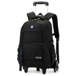 Sac  dos  roulettes pour enfants adolescents sac ecole college avec chariot 31 l sac dcole garon ...
