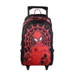 Sac  dos  roulettes marvel spider - man noir et rouge - marvel - spider - man - polyester - enfant