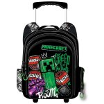 Sac � dos � roulettes minecraft metro art 46 cm trolley haut de gamme