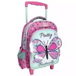 Sac  dos  roulettes must papillons pretty 31 cm trolley - maternelle