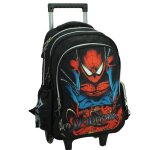 Sac � dos � roulettes spiderman dark side 46 cm trolley haut de gamme