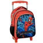 Sac  dos  roulettes spiderman frame 30 cm maternelle