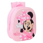 Sac � dos - safta - 622551890 m890a - minnie mouse 3d - adaptable chariot - rose