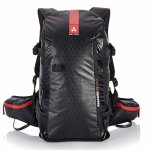 Sac � dos ski - arva - rescuer 25 pro - 25l - polyamide ripstop - noir