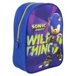 Sac � dos - sonic - maternelle - 30 cm - bleu vif - gar�on