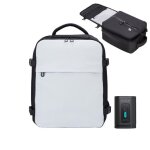 Sac � dos sous vide avec pompe air - celims bagage � main 40x30x20cm imperm�able gris