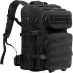 Sac � dos tactique militaire 45l - noir - pour campingvoyagep�che