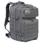 Sac � dos tactique militaire - maavoki - 45l - polyvalent imperm�able - ergonomique - gris
