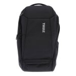 Sac � dos - thule - accent recycled backpack 28l - noir - compartiment safe zone - �cologique
