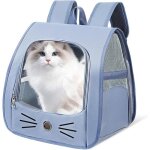 Sac dos transport pour chat / chien - espace respirant - pour voyages multicolore caisse de transport ...