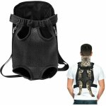 Sac dos ventral pour petit chien sac de transport portable pour animaux de compagnie noir m yyv