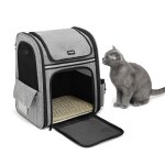 Dogat grand sac � dos pour chat et chien sac � dos pour chat poches de fen�tre en maille � ouverture ...