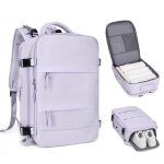 Sac  dos de voyage extensible pour hommes et femmes grand sac pour ordinateur portable bagage tudiant ...