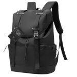 Sac � dos de voyage urbain noir bad&bags pour avions imperm�able edibazzar